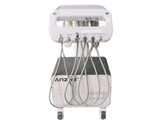 মোবাইল ডেন্টাল ট্রলি অল ইন ওয়ান ভেটেরিনারি মোবাইল ডেন্টাল ইউনিট পোষা প্রাণীর দাঁতের চিকিৎসা মেশিন