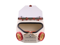 LED লাইট ডেন্টাল স্যান্ডব্লাস্টার দুই পেন ডেন্টাল ল্যাব সরঞ্জাম ডেন্টাল স্যান্ডব্লাস্টিং মেশিন