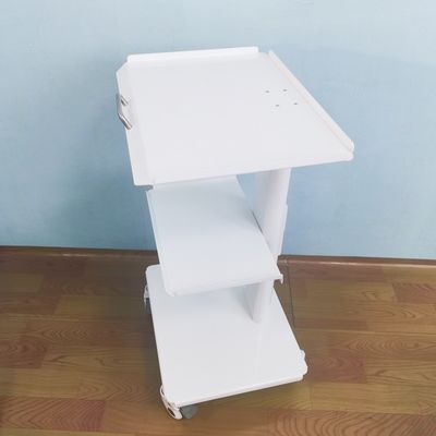 স্টেইনলেস স্টীল ডেন্টাল ক্লিনিক ট্রলি কার্ট মোবাইল কার্ট ইউনিট অন্তর্নির্মিত সকেট সঙ্গে