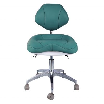 টেকসই ডিজাইনের ডেন্টালস্টক স্টুল অনন্য এর্গোনমিক বড় আসন ড্যান্টালস্টক চেয়ার সহ চাকা