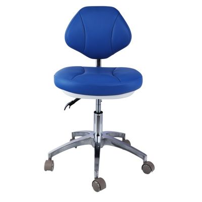 Big Cushion Dental Assistant Nurse Stool Comfortable Backrest Custom Dentist Stool