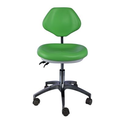 Dental Clinic Doctor Assistant Stool Pu Leather Comfortable Seat Blue Color Dentist Stool