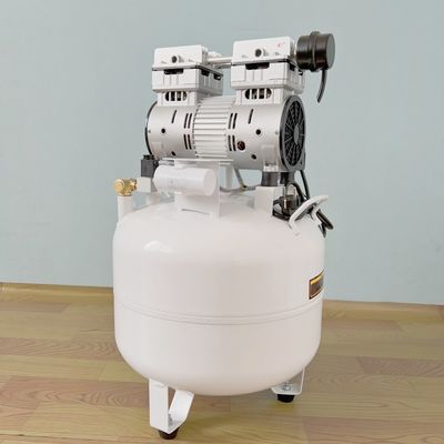 40L Medical Air Pump Compressor 850W Dental Oilless Air Compressor Use For 2 Dental Chairs