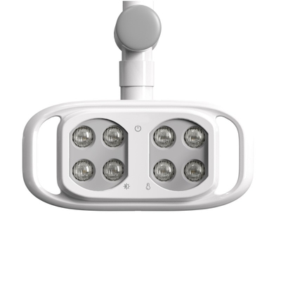 কাস্টম শ্যাডোলেস ডেন্টাল চেয়ার ল্যাম্প ৮ আইস ডেন্টাল ইউনিট এলইডি লাইট উইথ সেন্সর