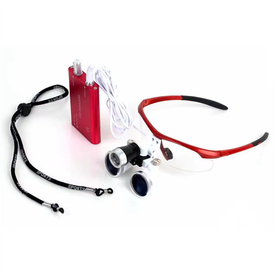 2.5X/3.5X LED হেডলাইট সহ ডেন্টাল লুপ