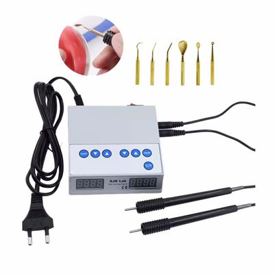 মিনি স্টাইল মোম খোদাই ছুরি অতি পাতলা ডাবল পেন ডেন্টাল হিটিং খোদাই মেশিন