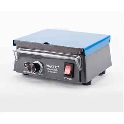 3 স্লট মোম হিটার পাত্র ডেন্টাল ল্যাব মোম পাত্র 13.5x12.8x5.3cm