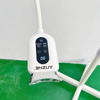 ৩৬০ ডিগ্রি ঘূর্ণন দাঁত সাদা করার আলো ৩ রঙের দাঁত সাদা করার মেশিন টাচ স্ক্রিন সহ