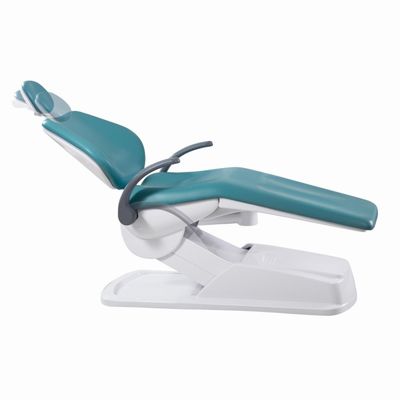 অর্থনৈতিক ডিজাইন পিইউ চামড়ার ডেন্টাল চেয়ার ইউনিট ডাউন মাউন্ট করা অপারেশন ট্রে সহ