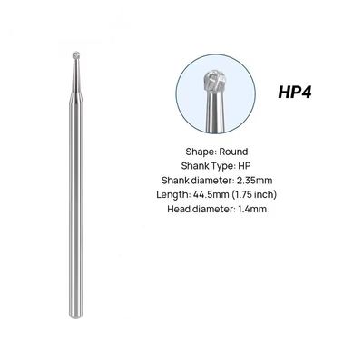 দন্তচিকিৎসা পরীক্ষাগার টাংস্টেন কার্বাইড বার্স ১০ পিসি/বক্স ডেন্টাল রাউন্ড কার্বাইড বার্স পলিশিংয়ের জন্য