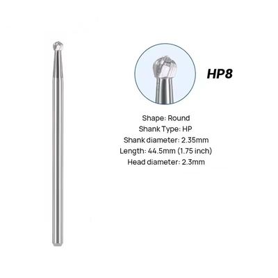 দন্তচিকিৎসা পরীক্ষাগার টাংস্টেন কার্বাইড বার্স ১০ পিসি/বক্স ডেন্টাল রাউন্ড কার্বাইড বার্স পলিশিংয়ের জন্য