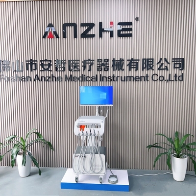 দন্তচিকিৎসা যন্ত্র ট্রে মোবাইল ডেন্টাল সার্জিক্যাল ট্রলি পশুচিকিৎসা ব্যবহারের জন্য পোষা প্রাণীর দাঁতের চিকিৎসার কার্ট কম্প্রেসর সহ