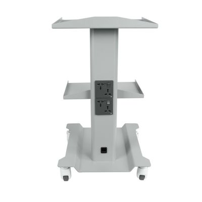 সৌন্দর্য সেলুন তিন স্তর কার্ট ডেন্টাল ক্লিনিক হাসপাতাল মোবাইল ট্রলি কাস্টম ডিজাইন গ্রহণ হলুদ রঙের ডেন্টাল মোবাইল কার্ট