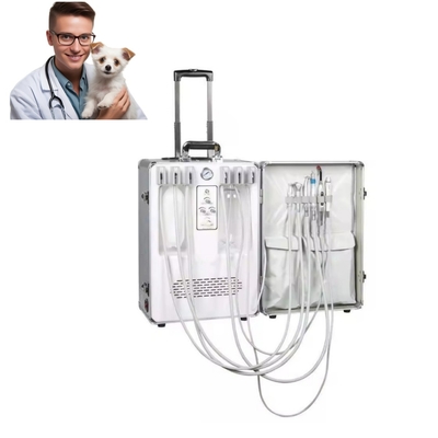 পশু দাঁত পরিষ্কার পোর্টেবল ডেন্টাল অপারেশন সরঞ্জাম ভেটেরিন ক্লিনিক ব্যবহার ডেন্টাল থেরাপি ইউনিট হ্যান্ডহেল্ড মোবাইল ডেন্টাল ইউনিট