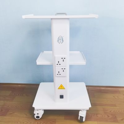 উচ্চ মানের ডেন্টাল রোলিং টেকসই ট্রলি মোবাইল ইন্সট্রুমেন্ট কার্ট বিল্ট-ইন সকেট ডেন্টাল ইন্সট্রুমেন্ট ট্রলি