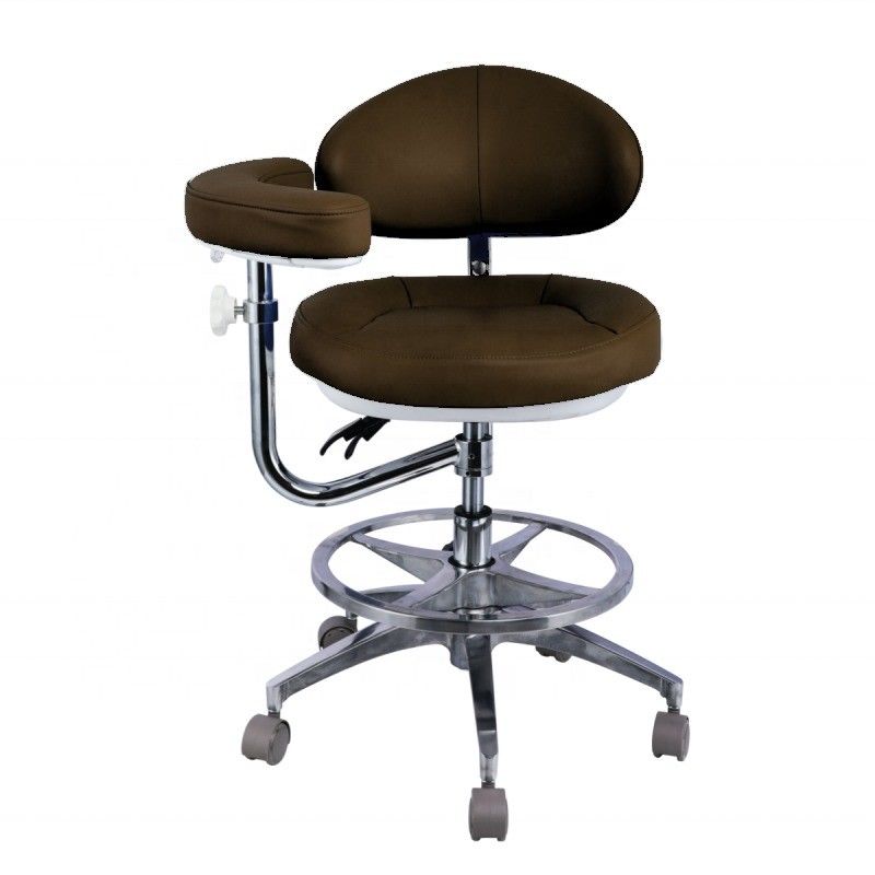 Luxury Design Dentist Stool Doctor Chair Work For Microscope Surgical Stool With Armrest