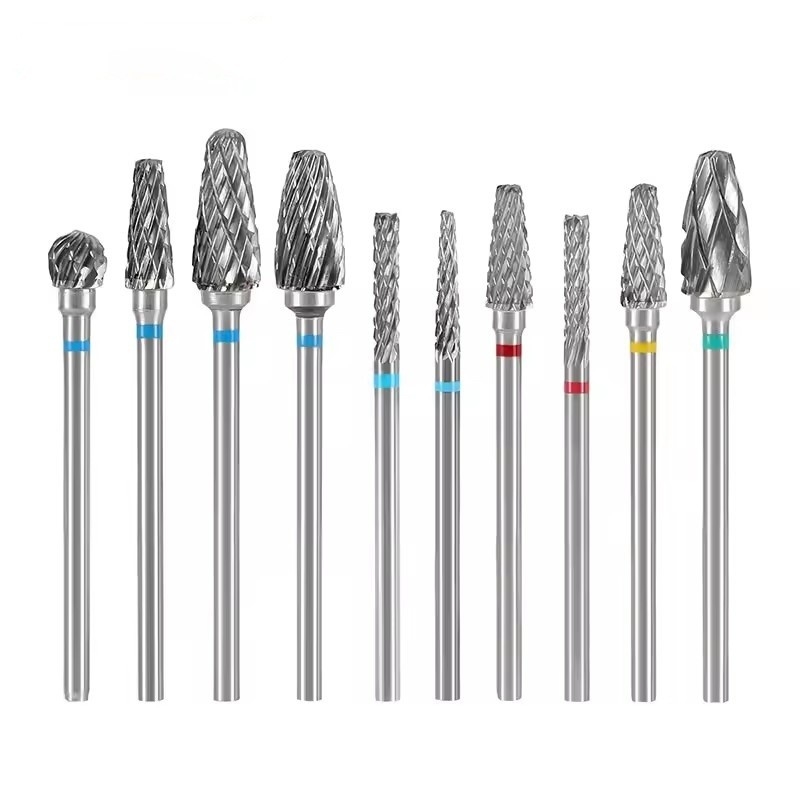 ডেন্টাল ল্যাব ব্যবহার টংস্টেন কার্বাইড Burs 10pcs/Set ডেন্টাল কার্বাইড ড্রিল কিট জন্য Micromotor