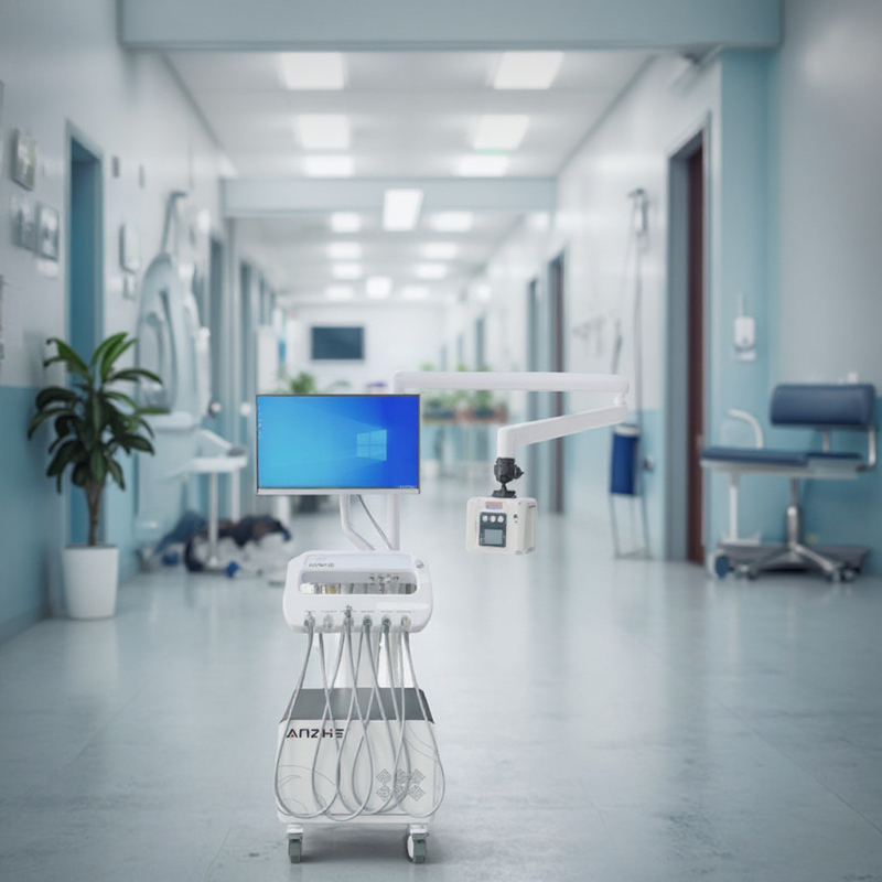 মোবাইল পশুচিকিত্সা ডেন্টাল ওয়ার্কস্টেশন পোর্টেবল পোষা দাঁতের চিকিত্সা কার্ট 220V ডেন্টাল কার্ট সঙ্গে মৌখিক ক্যামেরা এবং কম্পিউটার