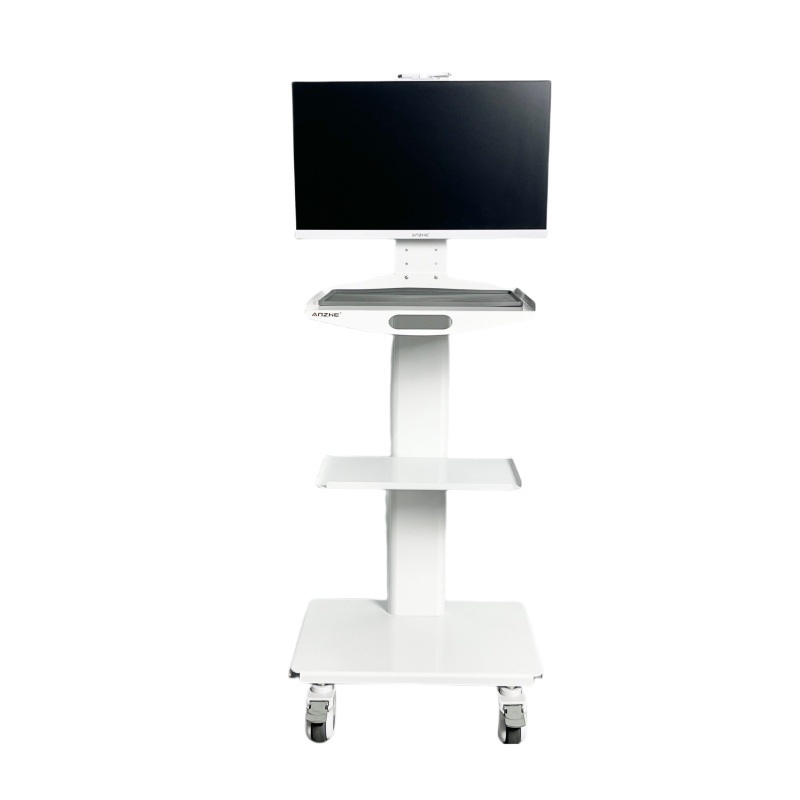 ডেন্টাল মোবাইল কার্ট মোবাইল ডেন্টাল ট্রলি মেডিকেল বৃহৎ স্থান ডেন্টাল ট্রলি ডেন্টাল মনিটর ওরাল স্ক্যানিং কার্ট চারটি চাকা সহ