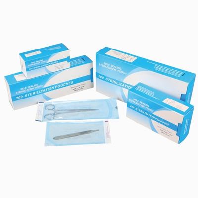ভালো দাম Different Size Sterilization Pouch Bags Disposable Dental Self Seal Sterilization Pouch অনলাইন