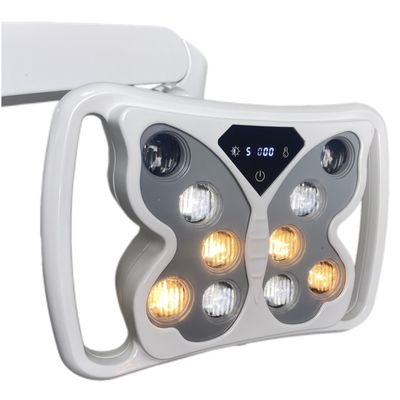 ভালো দাম 70000 LUX ডেন্টাল অপারেশন ল্যাম্প ১০ বাল্ব বাটারফ্লাই আকৃতির সার্জিক্যাল ল্যাম্প ডেন্টাল ইউনিটের জন্য অনলাইন