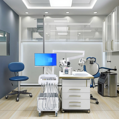 পেশাদার ডেন্টাল ফ্যাক্টরি মোবাইল ডেন্টাল কার্ট ২২০V ওরাল ক্যামেরা সহ ডেন্টাল ডেলিভারি ইউনিট পোর্টেবল ডেন্টাল থেরাপি ইউনিট