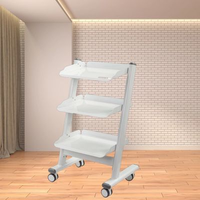 ভালো দাম হালকা ওজনের ডেন্টাল ক্লিনিক সরঞ্জাম ট্রলি ৩ স্তর বিশিষ্ট মেটাল ডেন্টাল সরঞ্জাম ট্রলি সকেট সহ চিকিৎসা যন্ত্রের ট্রলি অনলাইন