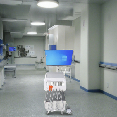 ফোসান আংঝে ফ্যাক্টরি ডেন্টাল ডেলিভারি ইউনিট জনপ্রিয় ডিজাইন ডেন্টাল অপারেশন ট্রে ২২০V ইউরোপ স্ট্যান্ডার্ড মোবাইল ডেন্টাল কার্ট