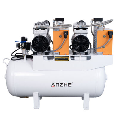 ভালো দাম 60L ডেন্টাল এয়ার কম্প্রেসার ড্রায়ার 1700W সঙ্গে নীরব তেল মুক্ত বায়ু পাম্প 4 ডেন্টাল চেয়ারের জন্য মেডিকেল এয়ার কম্প্রেসার অনলাইন